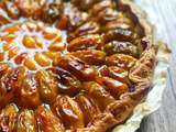 Tarte aux Prunes Reines-Claudes, Mirabelles, et sirop au Curry