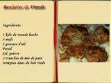 Boulettes de viandes