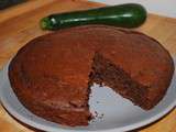 Merveilleux gateau chocolat courgettes