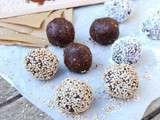 Energy balls – 3 ingrédients – sans cuisson #vegan #sansgluten #cru