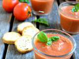 Gaspacho andalou #vegan #sansgluten