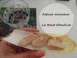 L'astuce minceur : le toast d'endive, j'ai goûté #instantfood