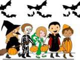 Parade Trick o Treat demande tes bonbons en anglais