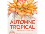 Automne Tropical aux Grandes serres du Jardin des Plantes, Dessiner la Botanique