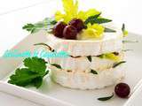 Brillat Savarin au Griottines de Fougerolles et Aromatiques de Printemps