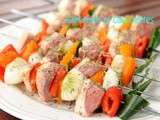 Brochettes de Magret de Canard au Weber