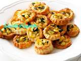 Mini Tartelettes Courgettes Curcuma