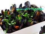 Moules de Bouchot en Persillade au Soif d'Evasion