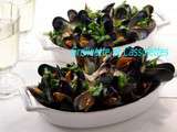 Moules de Bouchot, sauce au Cognac