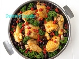 Poulet au Chorizo en Cuisson Douce, Chou Kale décrudi