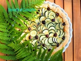 Quiche aux Courgettes, à l'Ossau Iraty et aux parfums du Sud