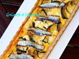 Quiche Courgettes, Feta et Sardines