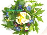 Salade de Fleurs et Oeufs mollets, Astuce de cuisson