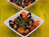 Salade de Moules de bouchots au Petit Epeautre