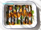 Sardines sans cuisson, marinées, fraîches et suaves
