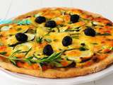 Tarte Fine aux Champignons, Echalotes et Courgettes