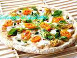 Tarte Fine aux Fleurs de Courgettes et Tomates