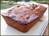 Cake aux noix , aux noisettes, aux cranberries et aux raisins secs