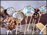 Cake pops chocolat noir et chocolat blanc