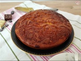 Gâteau au yaourt amandes et trois chocolats