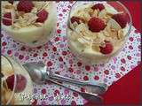 Tiramisu aux framboises