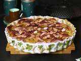 Tarte amandine pistache abricot - Grignotine