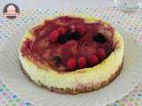 Cheesecake d’été aux framboises