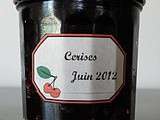 Confiture de cerises