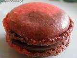 Macarons bicolores façon « Mon chéri »