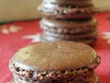 Macarons chocolat – spéculoos