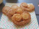 Palmiers feuilletés ultra simples