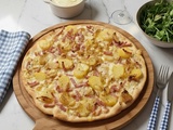 🍕 Pizza rustique façon tartiflette à la cancoillotte