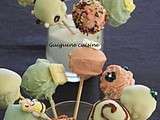 Quelques gourmandises.. cake-pops & macarons