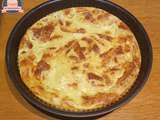 Quiche lorraine sans pâte ww