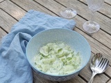 Salade de Concombre à la Crème