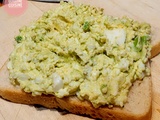 Tartine avocat et oeuf