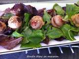 Boudin blanc en macaron