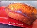 Cake thon et tomate