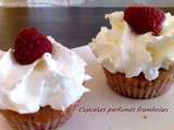 Cupcakes parfumés framboises