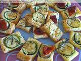 Feuilletés aux courgettes et tomates