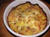 Gratin pommes de terre au roquefort