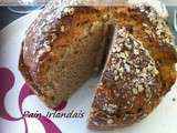 Pain Irelandais ou  Irish soda bread 