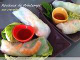 Rouleaux de Printemps aux crevettes