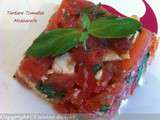 Tartare Tomates Mozzarelle