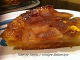 Tatin aux navets/vinaigre Balsamique