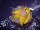 Toast perdu mangue/poire