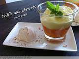 Triffle aux abricots et sucre coco