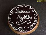 Bavarois aux myrtilles