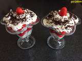 Coupe fraises mascarpone/chantilly