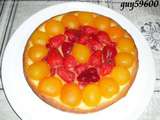 Tarte abricots/fraises